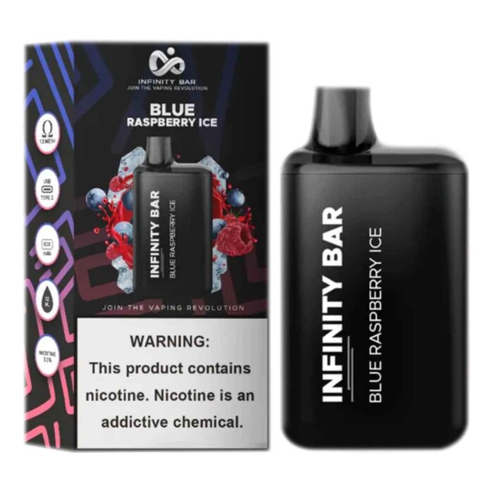 Infinity Bar Blue Raspberry Ice 5000 Puffs 1 Piece – Vaporrize